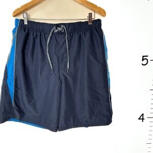 Nike Blue Colorblock Swim Trunks‎ w/Net Lining XL.